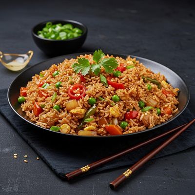Fried Rice Schezwan Veg